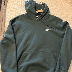 Nike Men's Teal Hoodie